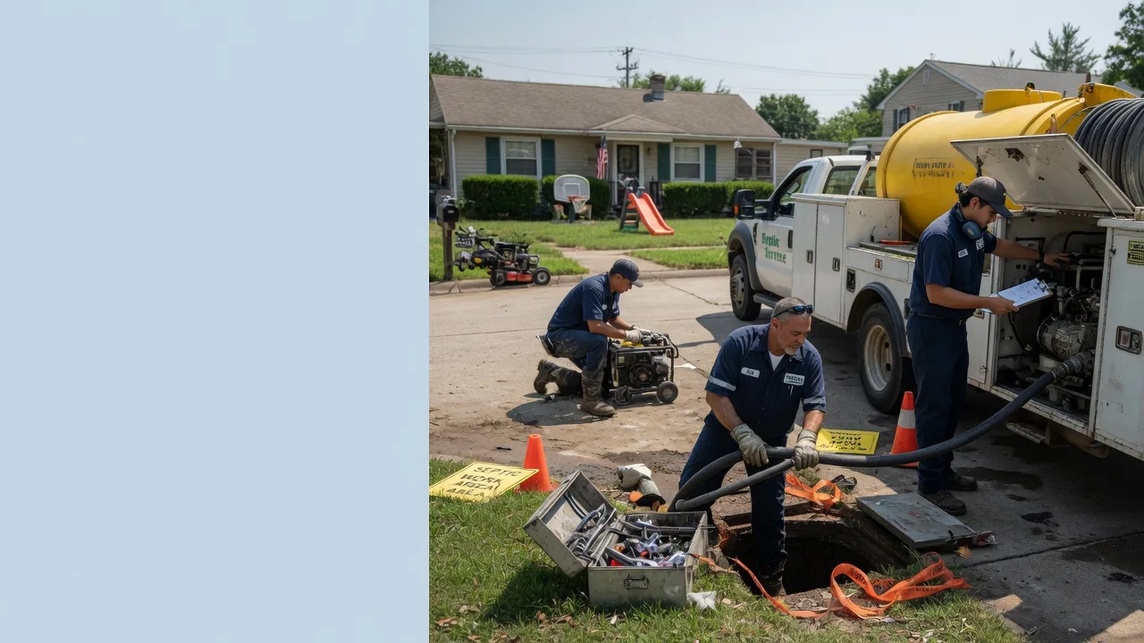 Septic Tank Pumping in Barnesville, OH near me